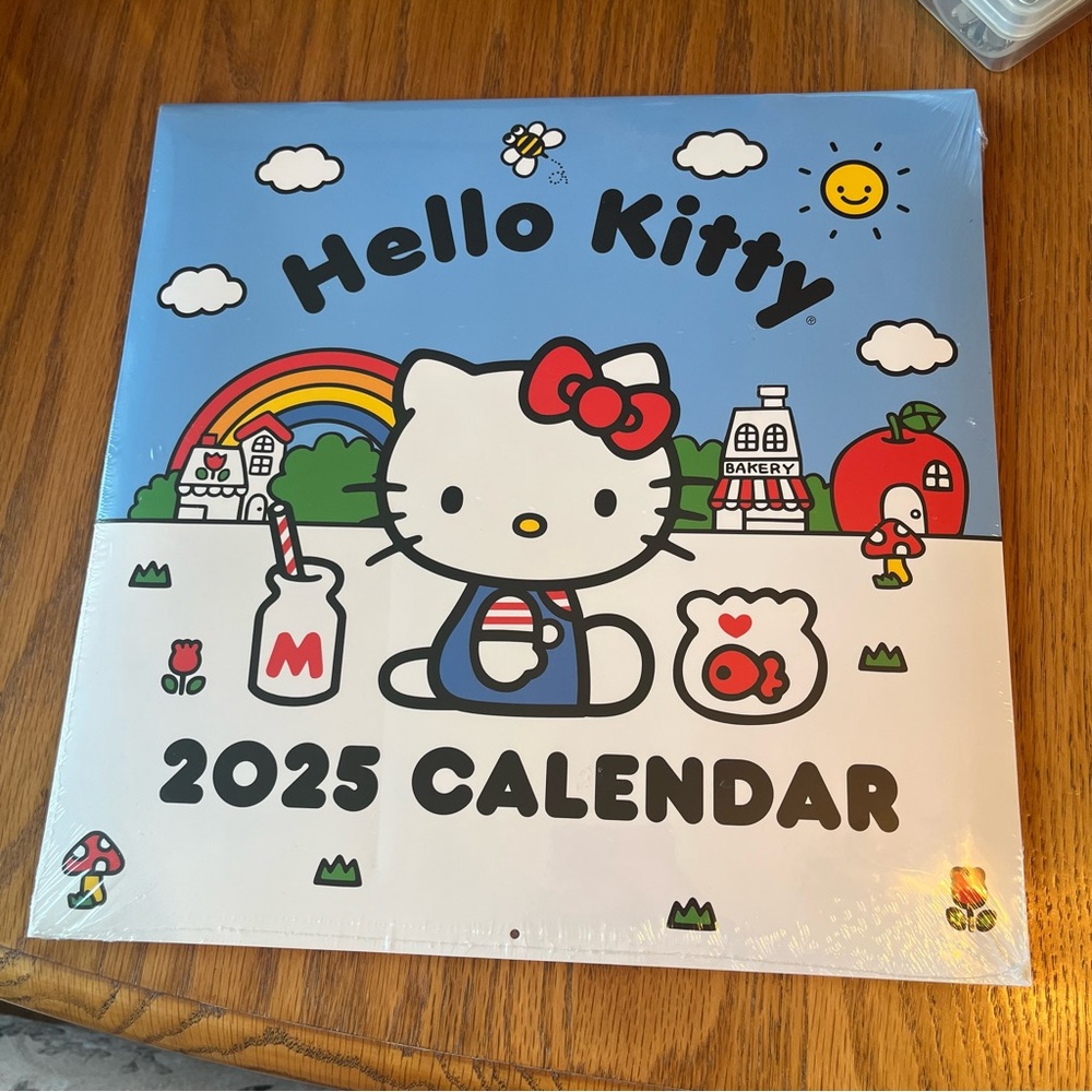 NWT Sanrio Hello Kitty 2025 Calendar